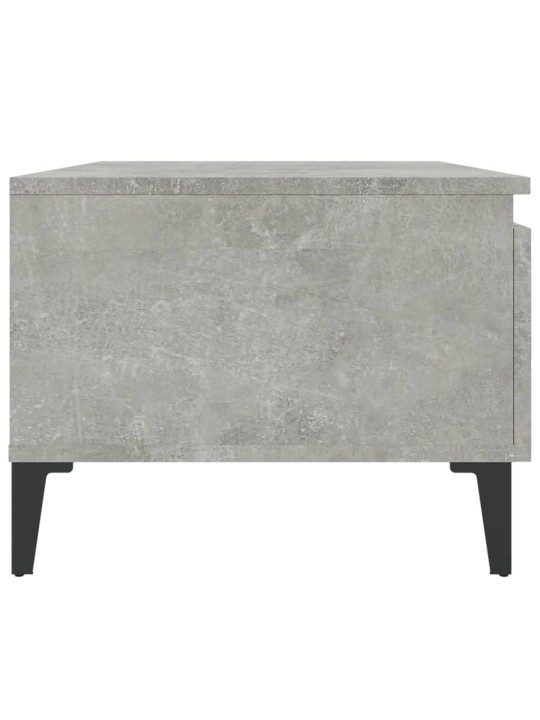 Odkládací stolky 2 ks betonově šedé 50x46x35cm kompozitní dřevo