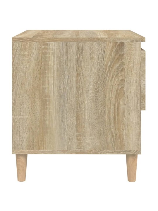 Noční stolky 2 ks dub sonoma 50 x 46 x 50 cm kompozitní dřevo