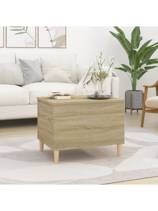 Konferenční stolek dub sonoma 60x44,5x45 cm kompozitní dřevo