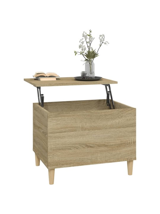 Konferenční stolek dub sonoma 60x44,5x45 cm kompozitní dřevo