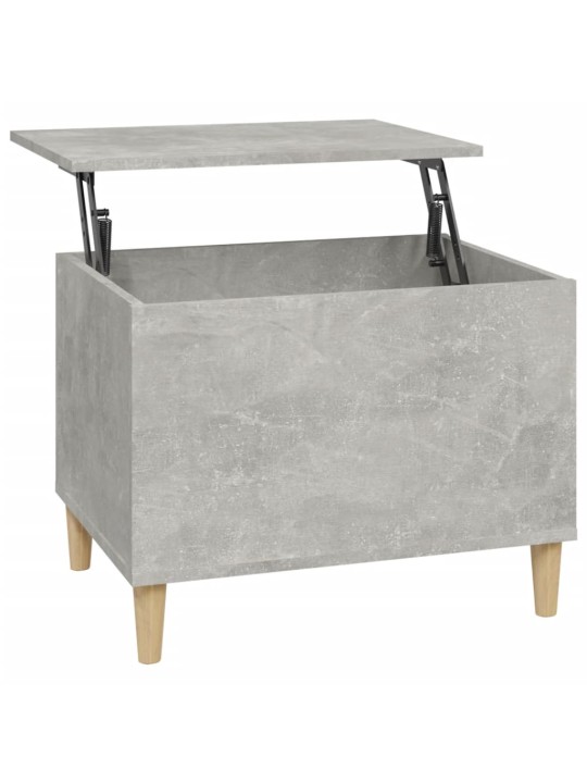 Konferenční stolek betonově šedý 60x44,5x45 cm kompozitní dřevo
