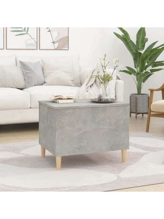 Konferenční stolek betonově šedý 60x44,5x45 cm kompozitní dřevo