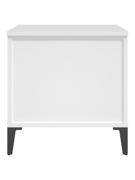 Konferenční stolek bílý 60 x 44,5 x 45 cm kompozitní dřevo