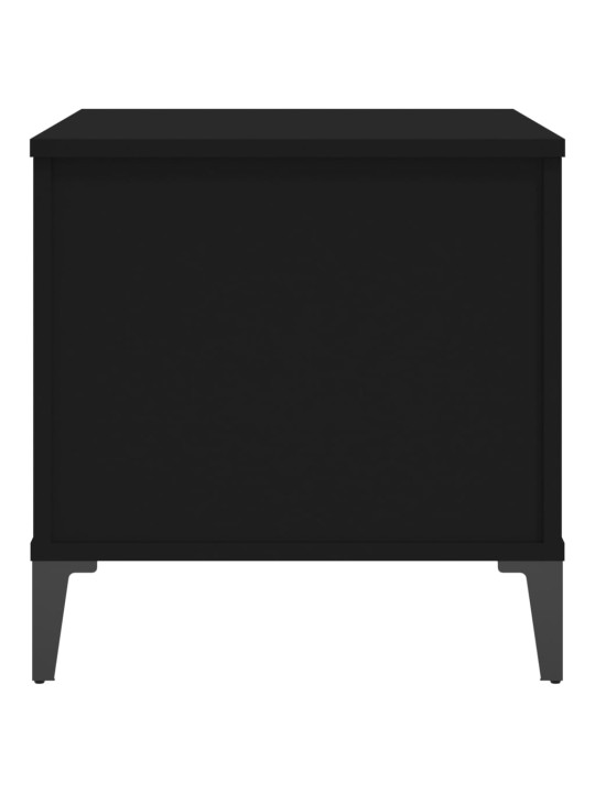 Konferenční stolek černý 60x44,5x45 cm kompozitní dřevo