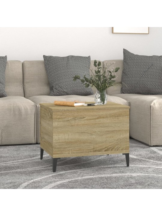 Konferenční stolek dub sonoma 60x44,5x45 cm kompozitní dřevo