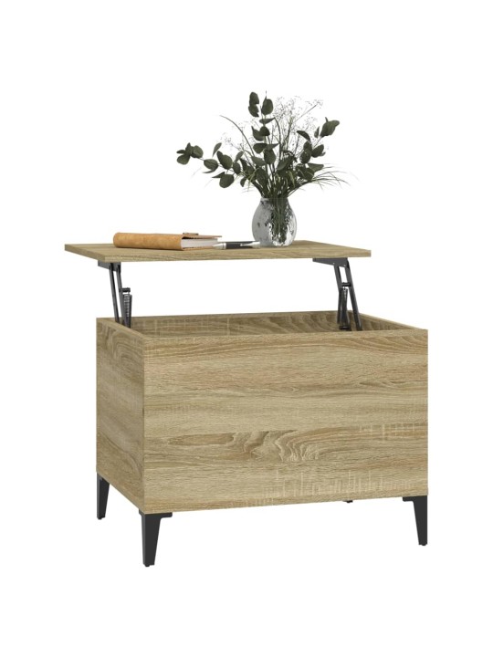 Konferenční stolek dub sonoma 60x44,5x45 cm kompozitní dřevo