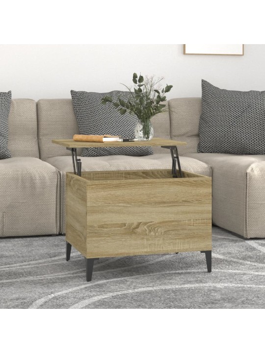Konferenční stolek dub sonoma 60x44,5x45 cm kompozitní dřevo