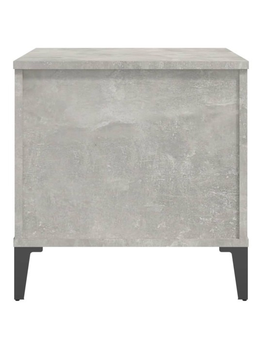 Konferenční stolek betonově šedý 60x44,5x45 cm kompozitní dřevo