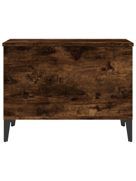 Konferenční stolek kouřový dub 60x44,5x45 cm kompozitní dřevo