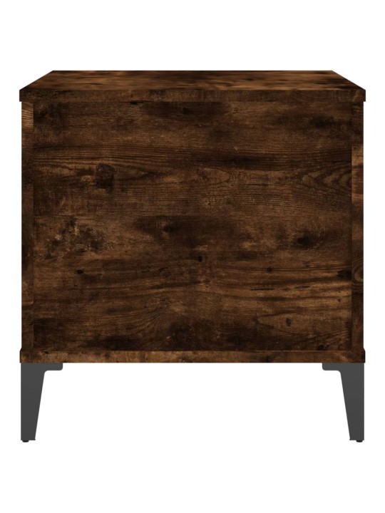 Konferenční stolek kouřový dub 60x44,5x45 cm kompozitní dřevo