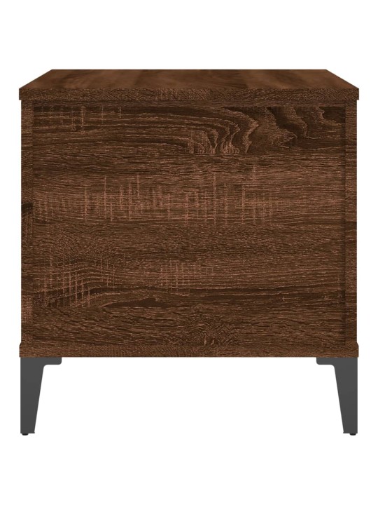 Konferenční stolek hnědý dub 60x44,5x45 cm kompozitní dřevo