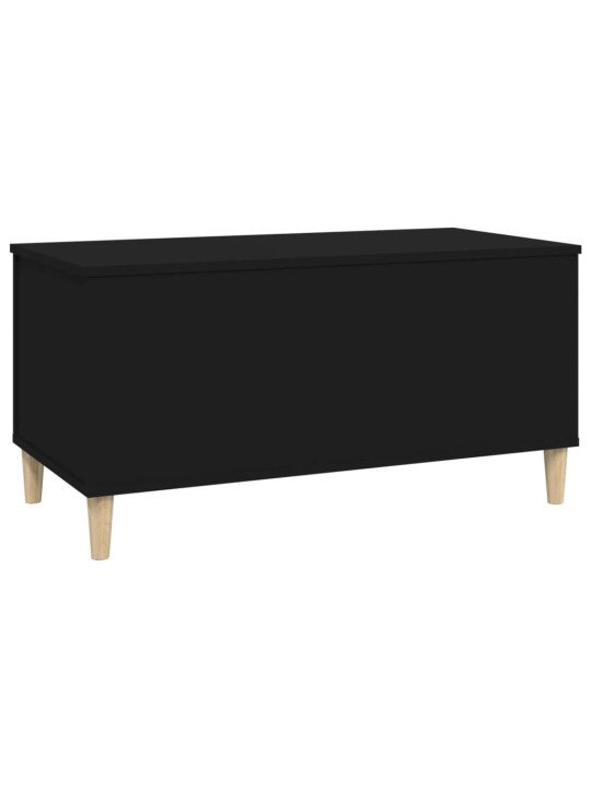 Konferenční stolek černý 90 x 44,5 x 45 cm kompozitní dřevo