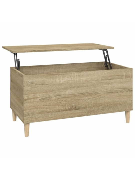 Konferenční stolek dub sonoma 90x44,5x45 cm kompozitní dřevo