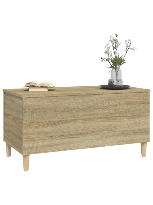 Konferenční stolek dub sonoma 90x44,5x45 cm kompozitní dřevo
