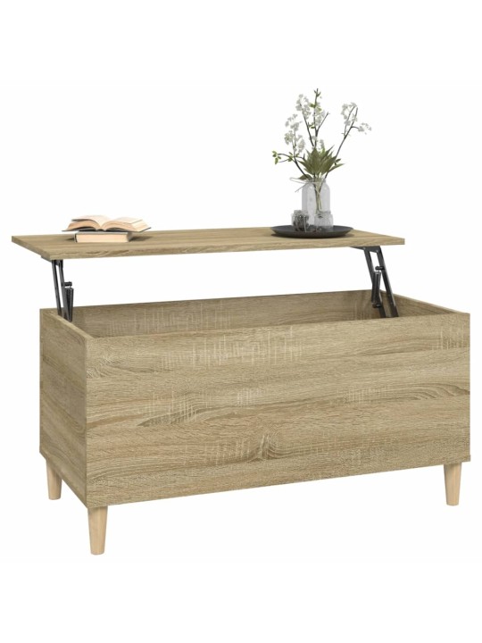 Konferenční stolek dub sonoma 90x44,5x45 cm kompozitní dřevo