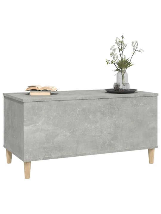 Konferenční stolek betonově šedý 90x44,5x45 cm kompozitní dřevo