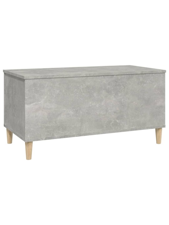 Konferenční stolek betonově šedý 90x44,5x45 cm kompozitní dřevo