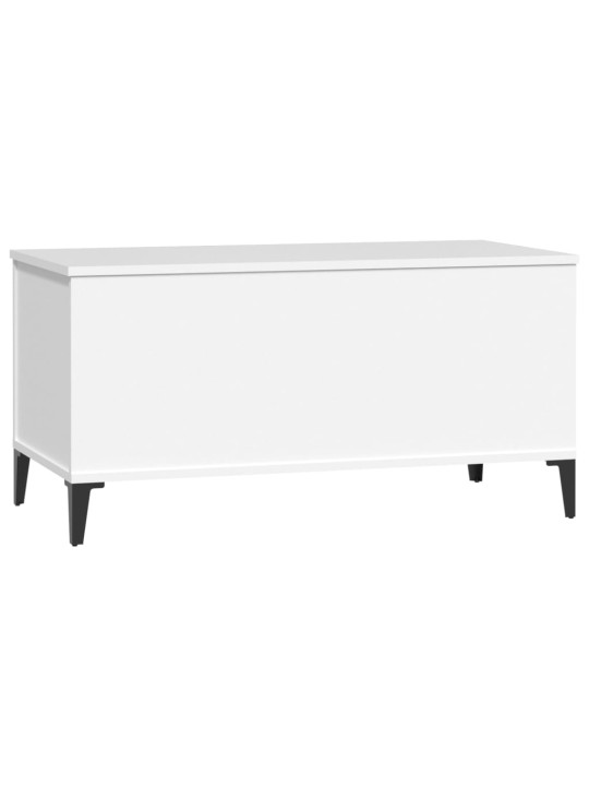 Konferenční stolek bílý 90 x 44,5 x 45 cm kompozitní dřevo