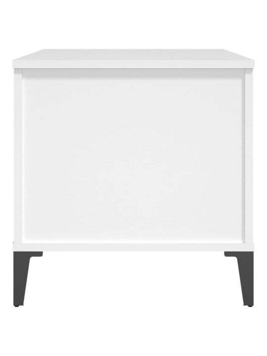 Konferenční stolek bílý 90 x 44,5 x 45 cm kompozitní dřevo