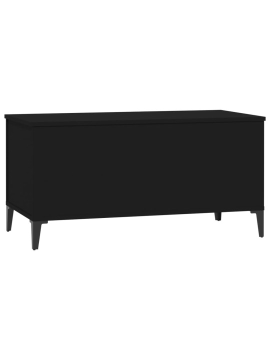 Konferenční stolek černý 90 x 44,5 x 45 cm kompozitní dřevo