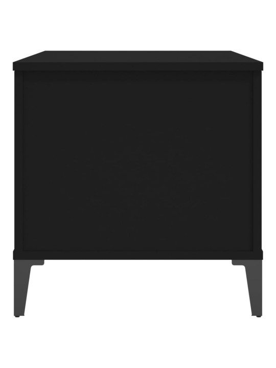 Konferenční stolek černý 90 x 44,5 x 45 cm kompozitní dřevo
