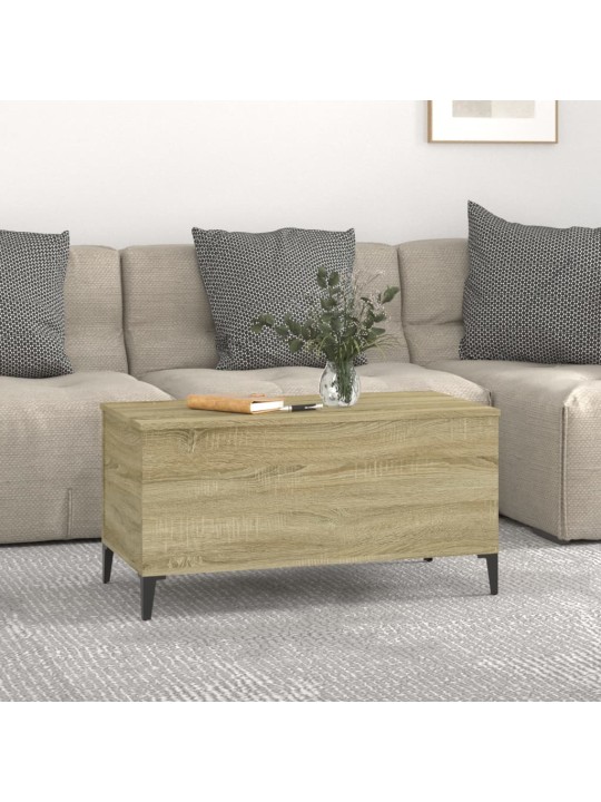 Konferenční stolek dub sonoma 90x44,5x45 cm kompozitní dřevo