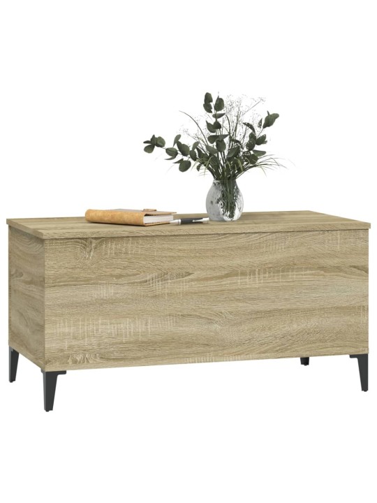 Konferenční stolek dub sonoma 90x44,5x45 cm kompozitní dřevo