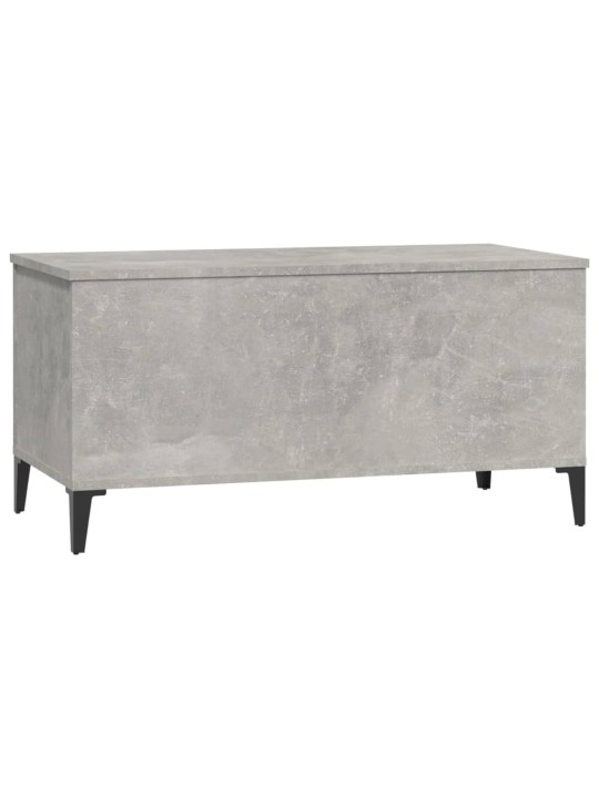 Konferenční stolek betonově šedý 90x44,5x45 cm kompozitní dřevo