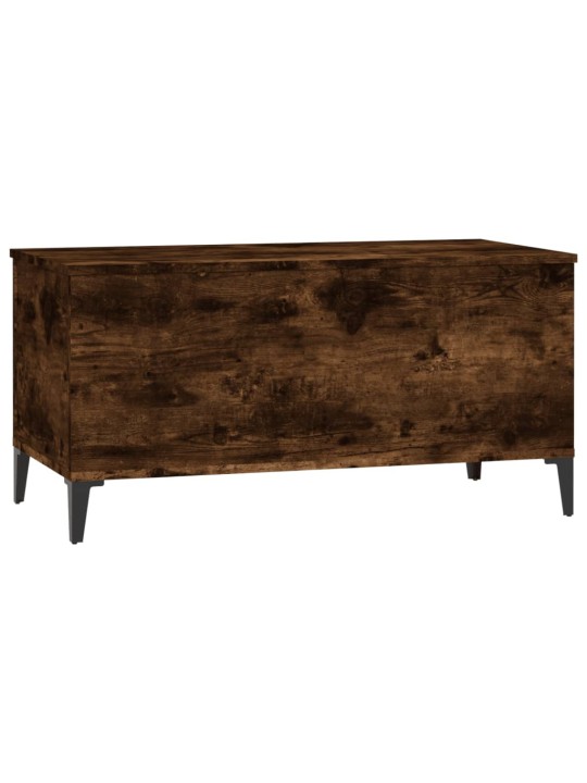 Konferenční stolek kouřový dub 90x44,5x45 cm kompozitní dřevo