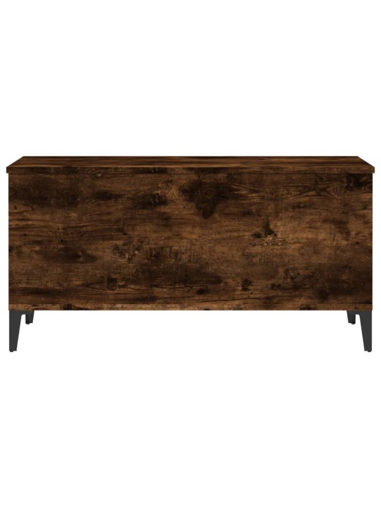Konferenční stolek kouřový dub 90x44,5x45 cm kompozitní dřevo