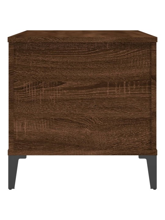 Konferenční stolek hnědý dub 90 x 44,5 x 45 cm kompozitní dřevo