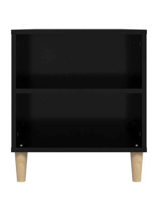 TV skříňka černá 102x44,5x50 cm kompozitní dřevo