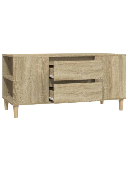 TV skříňka dub sonoma 102x44,5x50 cm kompozitní dřevo