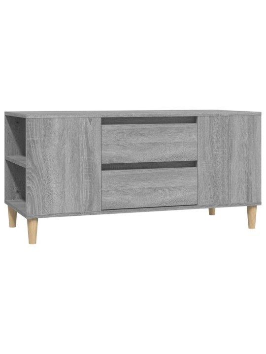 TV skříňka šedá sonoma 102x44,5x50 cm kompozitní dřevo