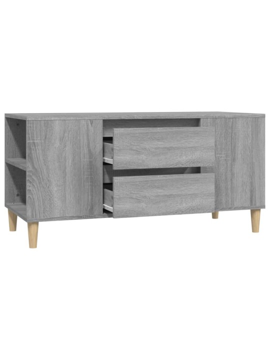 TV skříňka šedá sonoma 102x44,5x50 cm kompozitní dřevo
