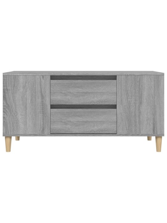TV skříňka šedá sonoma 102x44,5x50 cm kompozitní dřevo