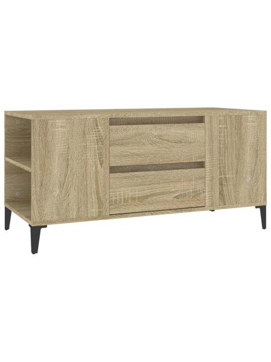 TV skříňka dub sonoma 102x44,5x50 cm kompozitní dřevo