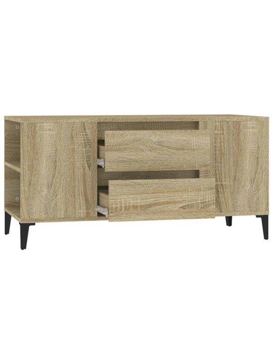 TV skříňka dub sonoma 102x44,5x50 cm kompozitní dřevo