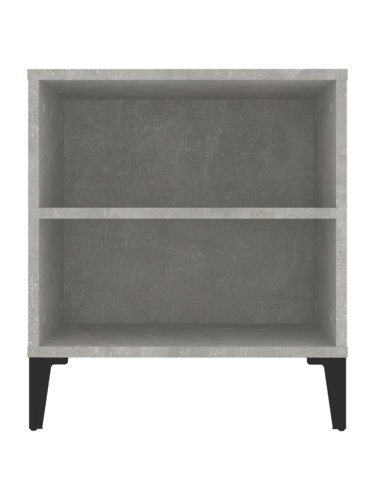 TV skříňka betonově šedá 102x44,5x50 cm kompozitní dřevo