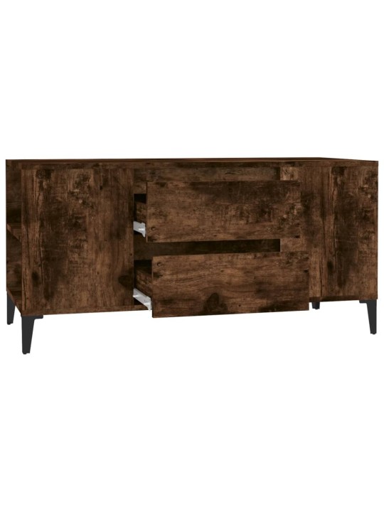TV skříňka kouřový dub 102x44,5x50 cm kompozitní dřevo