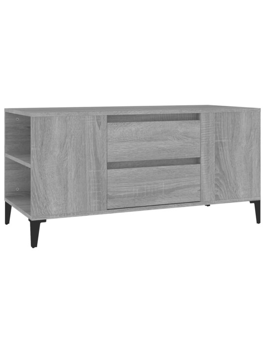 TV skříňka šedá sonoma 102x44,5x50 cm kompozitní dřevo