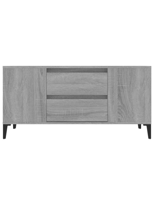 TV skříňka šedá sonoma 102x44,5x50 cm kompozitní dřevo
