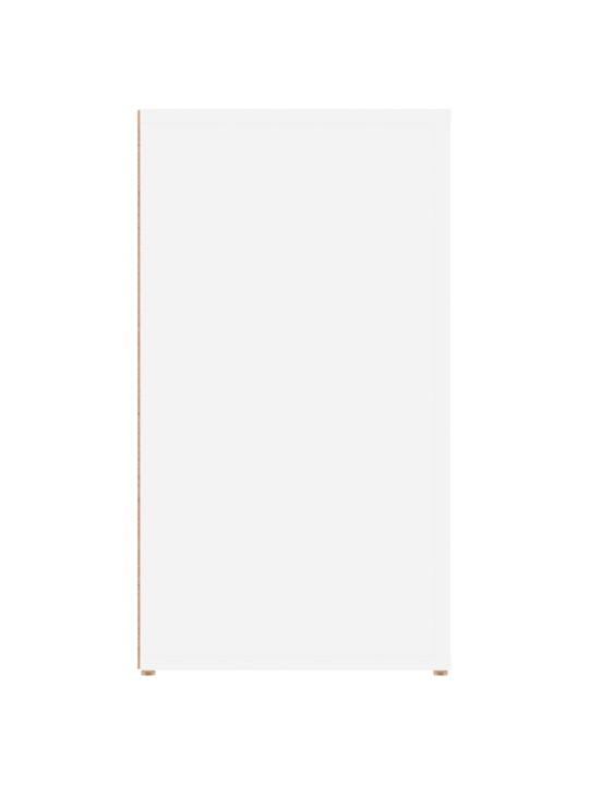 Příborník bílý 100x33x59,5 cm kompozitní dřevo