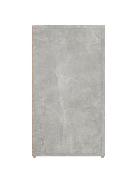 Příborník betonově šedý 100x33x59,5 cm kompozitní dřevo