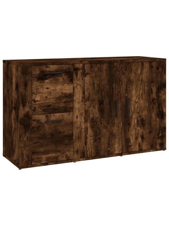 Příborník kouřový dub 100x33x59,5 cm kompozitní dřevo
