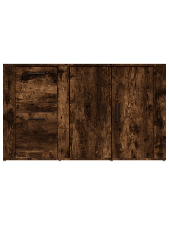 Příborník kouřový dub 100x33x59,5 cm kompozitní dřevo