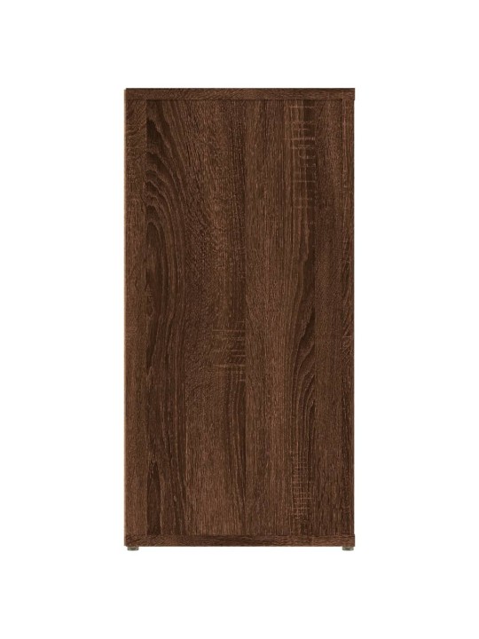 Příborník hnědý dub 100 x 30 x 59,5 cm kompozitní dřevo