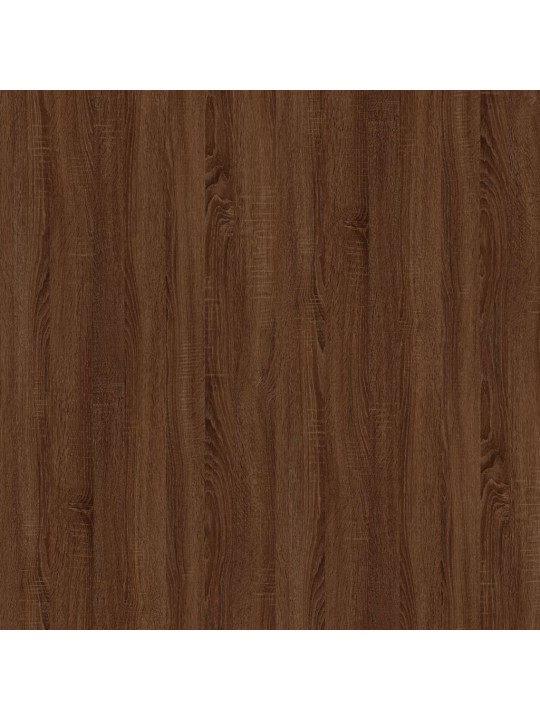 Příborník hnědý dub 100 x 30 x 59,5 cm kompozitní dřevo