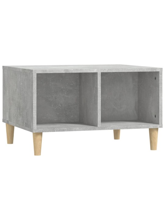Konferenční stolek betonově šedý 60x50x36,5 cm kompozitní dřevo