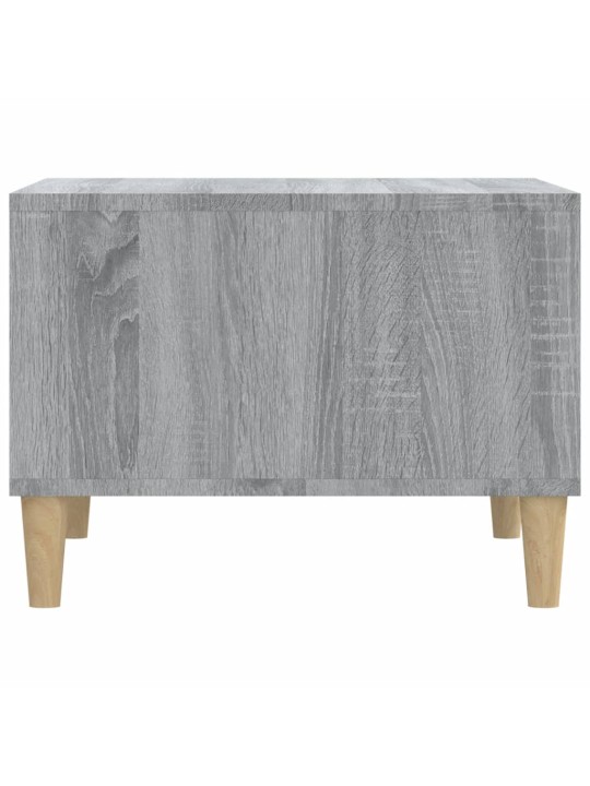 Konferenční stolek šedý sonoma 60x50x36,5 cm kompozitní dřevo